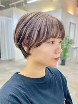 クレム 博多駅店(ChLem)&nbsp;アンブレラカラー　ショートヘア　大人ショート　福岡ショート