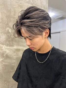 メンズサロン キング 高槻店(Men’s salon K!ng) 波巻きツイストスパイラルパーマ/フェザーパーマ/眉毛/メンズ