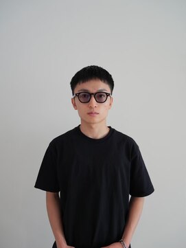 スパイキーショート クロップ ダウンバング  大人メンズ 福岡