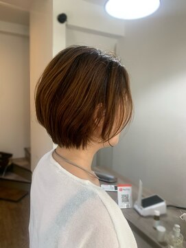 ビューティーラボ 関学前店(Beauty Labo) 耳かけショートボブ