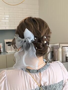 ドープリット(Dope LIT) シニヨン/お呼ばれヘア/アップスタイル