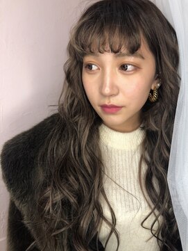 カルフール ロハス 草加東口店(Carrefour LOHAS) 暗めカラー・ブリーチなしダブルカラー・透明感・大人ヘア