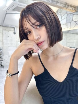 サイン 渋谷(SIGN) トレンド韓国ボブくびれボブレイヤーボブタッセルボブ表参道渋谷