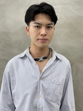 ソーコ 渋谷(SOCO) メンズカットメンズショートスパイキーショートピンパーマ渋谷