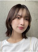 大人ボブくびれボブ結べる切りっぱなしボブレイヤーボブ