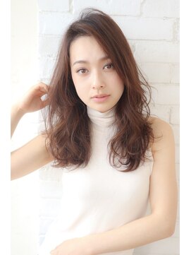 ロビー(LOBBY) 『LOBBY』三浦 かきあげバング&無造作カール☆