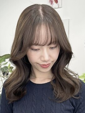 ノート(note) 小顔カット×透明感ブラウンカラー