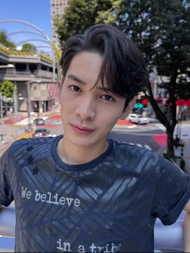 アイトーキョー 渋谷(AI TOKYO) かきあげフェザーパーマ