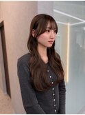 博多/顔周りカット/顔周りレイヤー/小顔カット