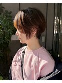【ボブ】骨格補正ショートボブ