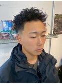 メンズカットフェードスキンフェードクロップバーバー