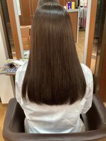 アッシュヘアー(ASH HAIR)&nbsp;暖色系ナチュラルストレート