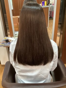 アッシュヘアー(ASH HAIR) 暖色系ナチュラルストレート