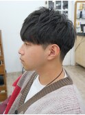 王道バランスのラウンドマッシュ &nbsp;束感 清潔感 横浜駅