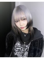 ギミックパシャ(GIMMICK pasha)&nbsp;シルバーとブラックのルーツカラー