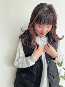 デコラ DECOR 透明感ミルクティーベージュ×ナチュラルレイヤー