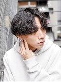アップパーマ/メンズアップパーマ/アップパーマヘア