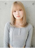 韓国風xシースルーバングxエギョモリxタンバルモリxレイヤー