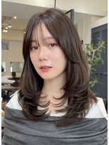コート 青山(Cote)&nbsp;美髪ロングレイヤーレイヤーカットミディアムレイヤーワンカール