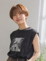 きいろのゾウ&nbsp;ハイトーンカラー/シースルーバング/マッシュショート