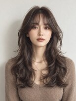 ヴィッカエコル (vicca 'ekolu)&nbsp;20代30代40代/レイヤーカット/ミントベージュ/重軽MIXLAYER/小顔