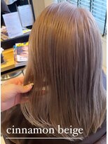 アース いわき店(HAIR&MAKE EARTH)&nbsp;明るめシナモンベージュ