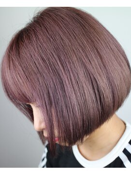 ジャコ ヘアー(jako HAIR) 【jako】シルキーピンクボブ#2