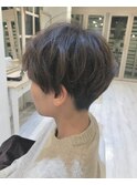刈り上げマッシュショート