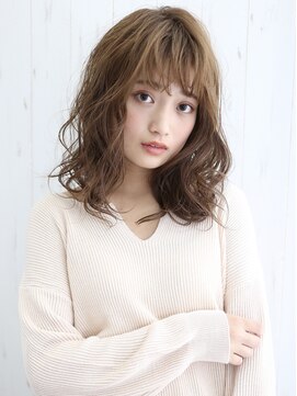 ハレ(HALE) 【HALE銀座】ふんわりウェーブミディ