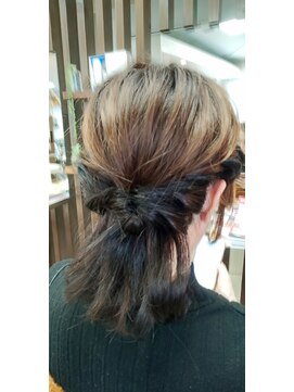 シエル Cielヘアーサロン 簡単アレンジ