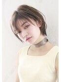 ツヤ髪ショート×INOAカラー
