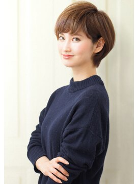 美容室 サボイ 高崎店(SAVOY) 20代30代☆大人かわいい♪重めバング×ひし形ショート