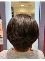 アプローズ(a proer.s) 【髪質改善】50代カットカラーポイントパーマのお客様