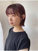 レッドブラウンボブ