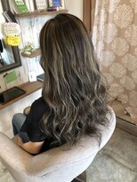 ドゥーアンジヘアー(dou-Ange hair) コントラストハイライト