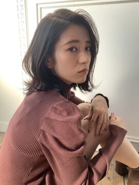 クイーン バイ ノイズ 西院(QUEEN by noism) 大人可愛いミディアムスタイル ミディアムボブ