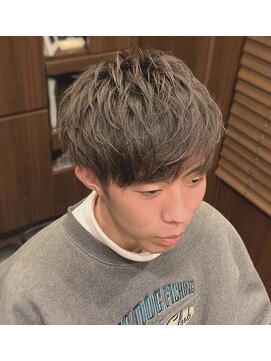 ヒロギンザ 新橋日比谷口店(HIRO GINZA) ツーブロックマッシュ