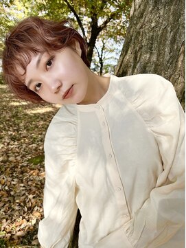 グリーン(green) オン眉がかわいいくしゃっとショート　bymisaki