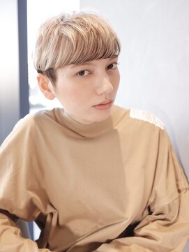 エムスラッシュ ソル センター南(M.SLASH SOL) バイカラー/レディースショート/ユニセックス/SOLセンター南