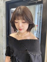 エイム(aim)&nbsp;オトナ可愛いボブ×デザインカラー