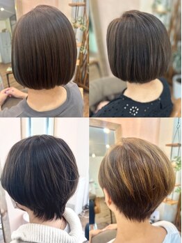 エンヘアラウンジ(en-hair lounge)の写真/お家でも簡単に再現できるようにカットで、美しいスタイルをキープ♪あなたの理想を叶えます。