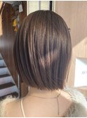 透明感カラー×ナチュラルブラウン