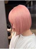黒髪/グレーベージュ/レイヤーロング/ブリーチ/栄/名駅