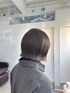 ロカ 表参道(loka) 外ハネボブ/切りっぱなしボブ［表参道/髪質改善/ハイライト］