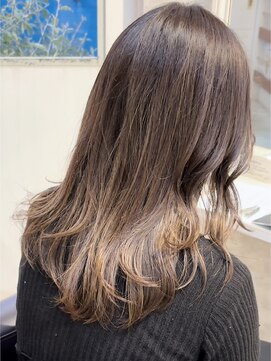 ヘアーエポック(hair epoque) ロングヘア韓国ヘアレイヤーカット