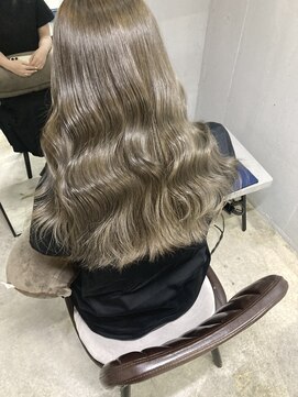 ロク 高田馬場(lok) 艶髪ミントグレー【高田馬場　lok】