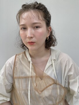 ベル 銀座5丁目店(Belle) ボブパーマの夏のアレンジ【銀座】