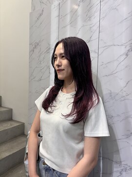 クリアーオブヘアー 一社店(clear OF HAIR) ボルドーカラー