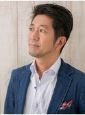 オーガニックカラー爽やか刈り上げメンズショートF戸田公園