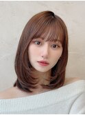 [木原]20代30代40代大人かわいいミディアムレイヤー